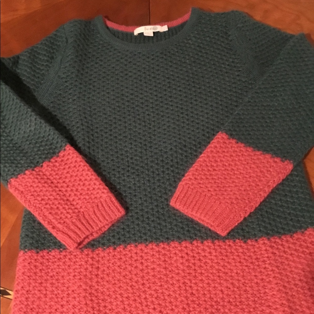 Boden 2 color Sweater. Size 6